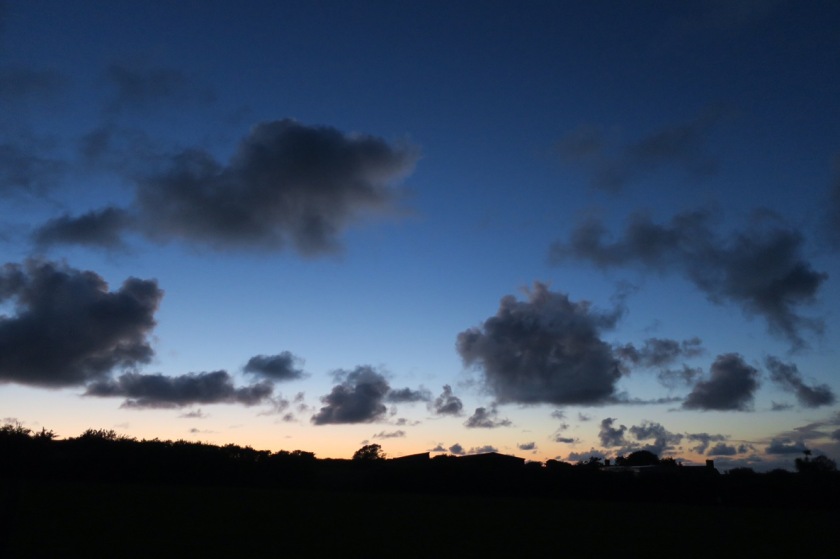 Sky over Trewiston Farm