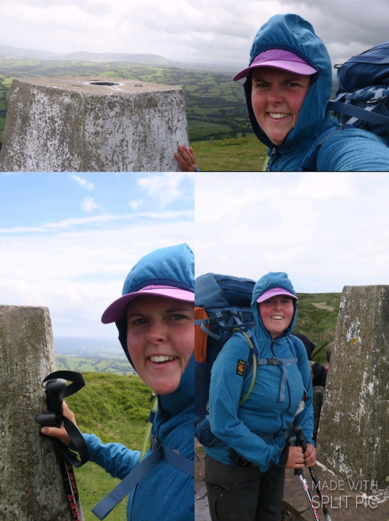 Me with each trig point