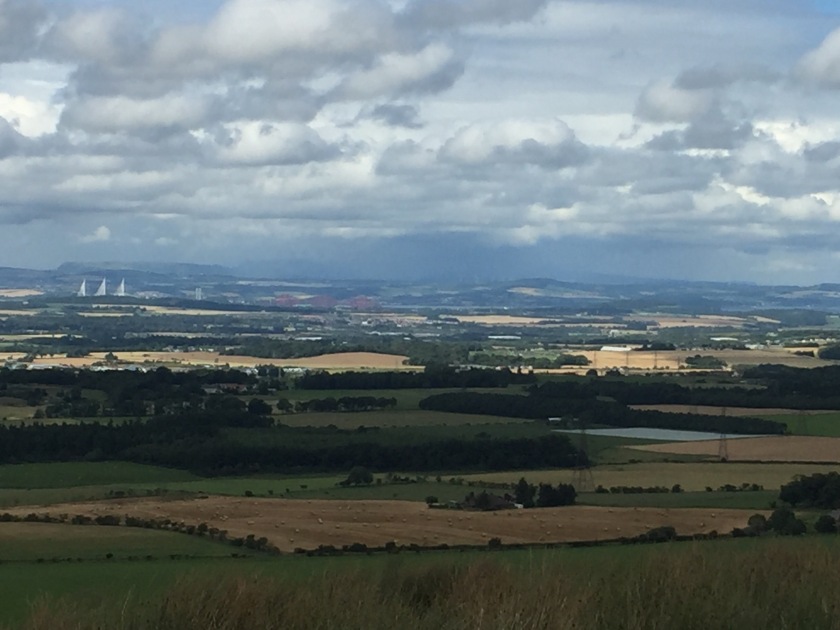 View over West Lothian